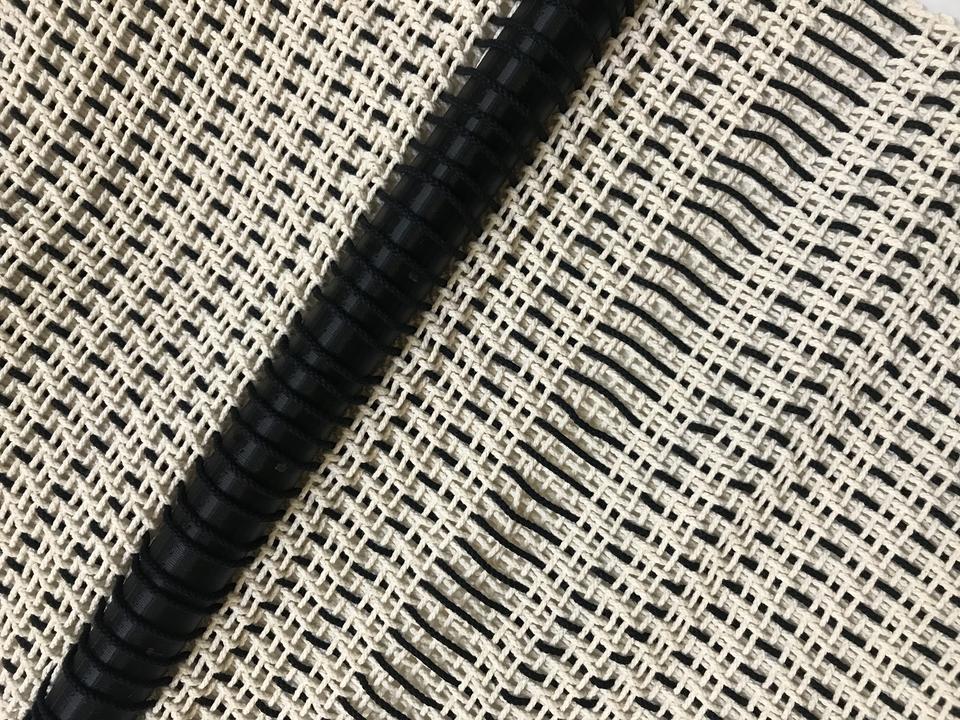 Caption : Weaving Code #20210625, detail. Credit : Amandine David
